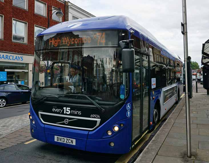 First Berkshire Volvo 7900H 69924